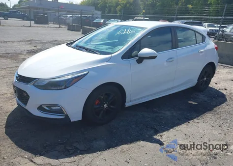 2018 Chevrolet Cruze Lt from USA, damaged, VIN 3G1BE6SM6JS654615